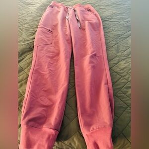 FIGS Mauve Scrub Bottom